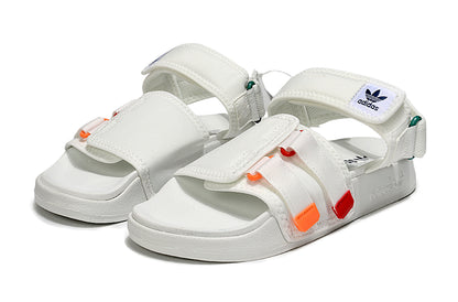 Adidas Originals Adilette 4-Strap Sandals White Multi-Color GZ8829