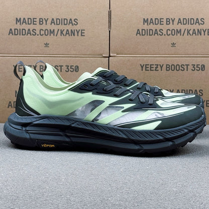 Hoka Mafate Speed 4 Black | Mint Green