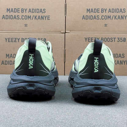 Hoka Mafate Speed 4 Black | Mint Green