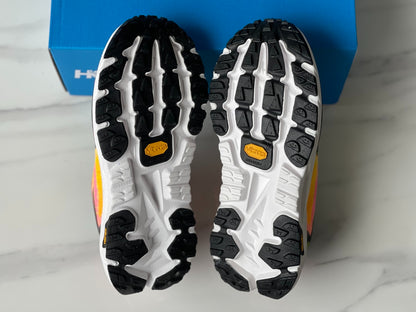 HOKA Mafate X Black | Yellow | Pink