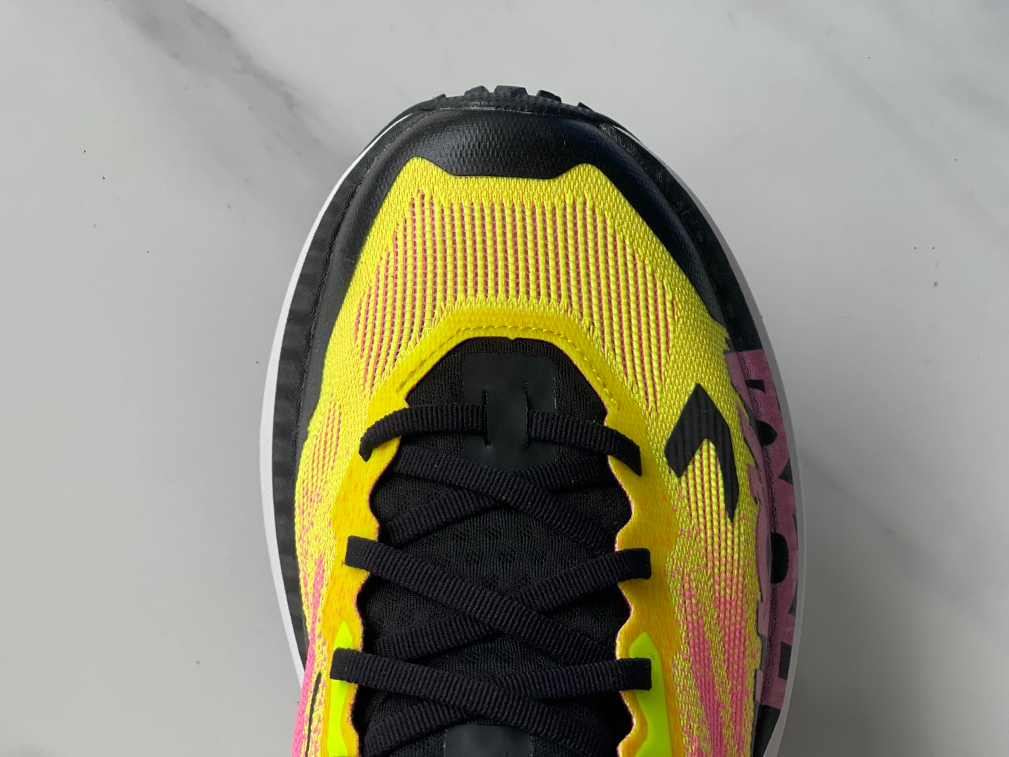 HOKA Mafate X Black | Yellow | Pink