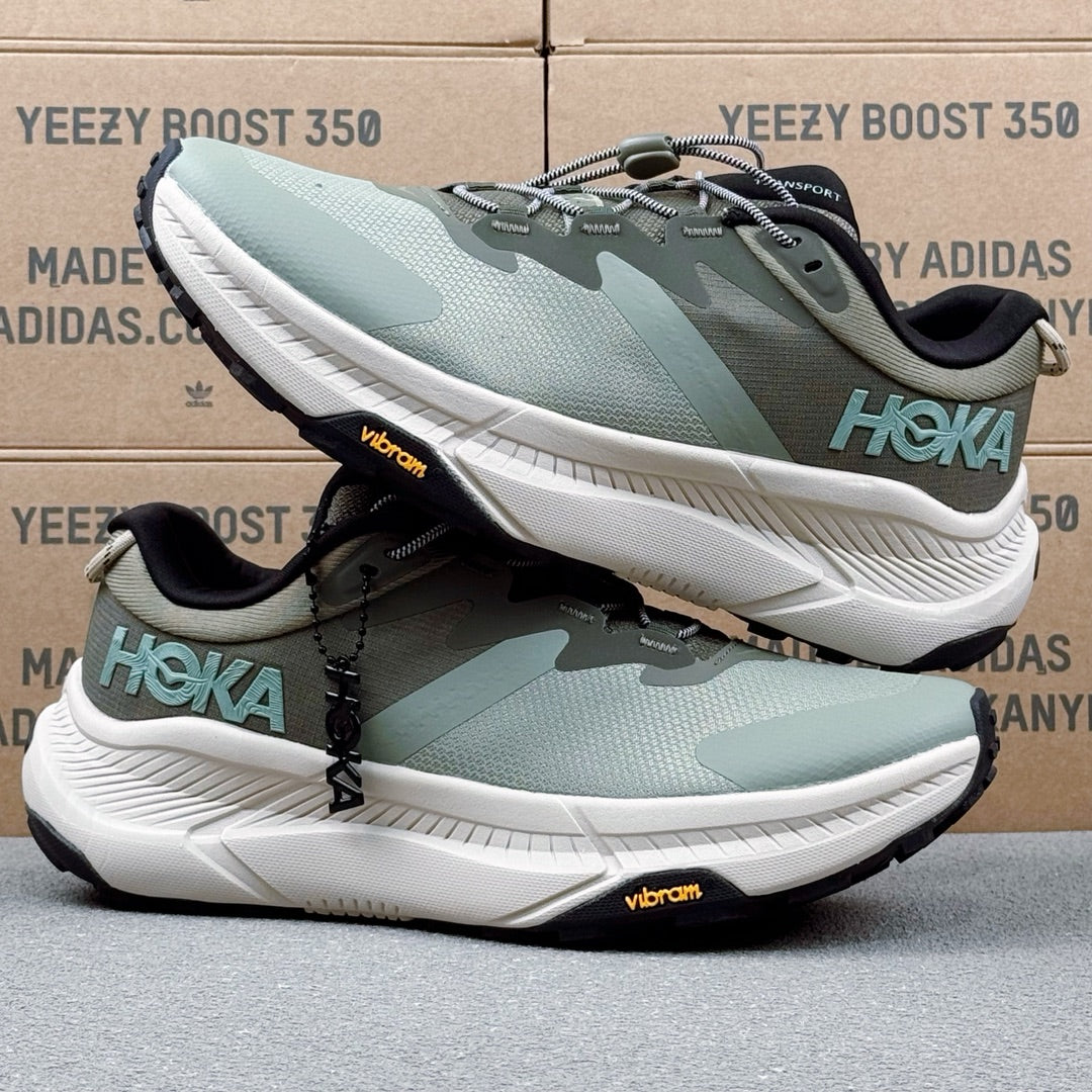 Hoka Transport Light gray-green | Olive green