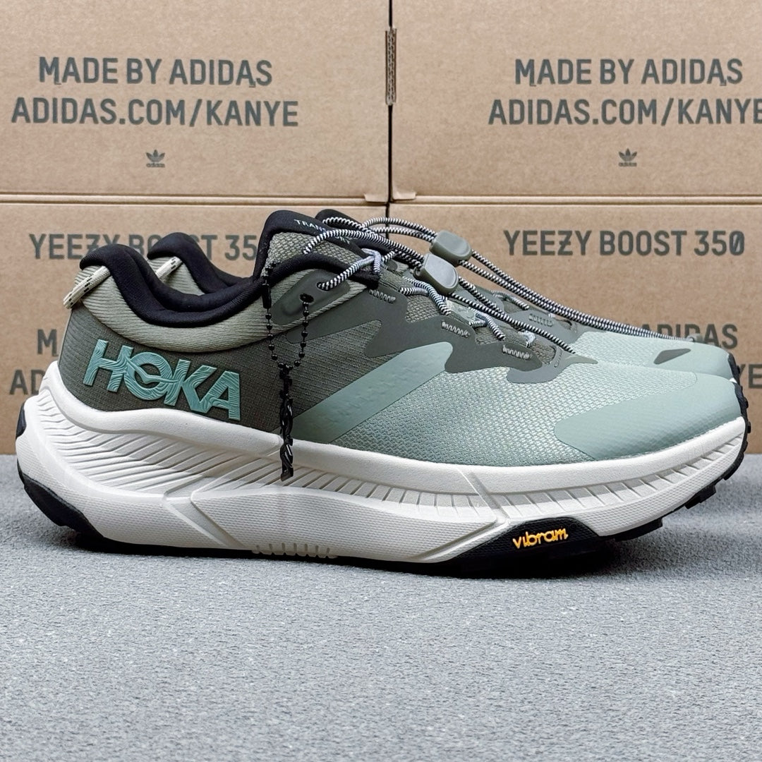 Hoka Transport Light gray-green | Olive green