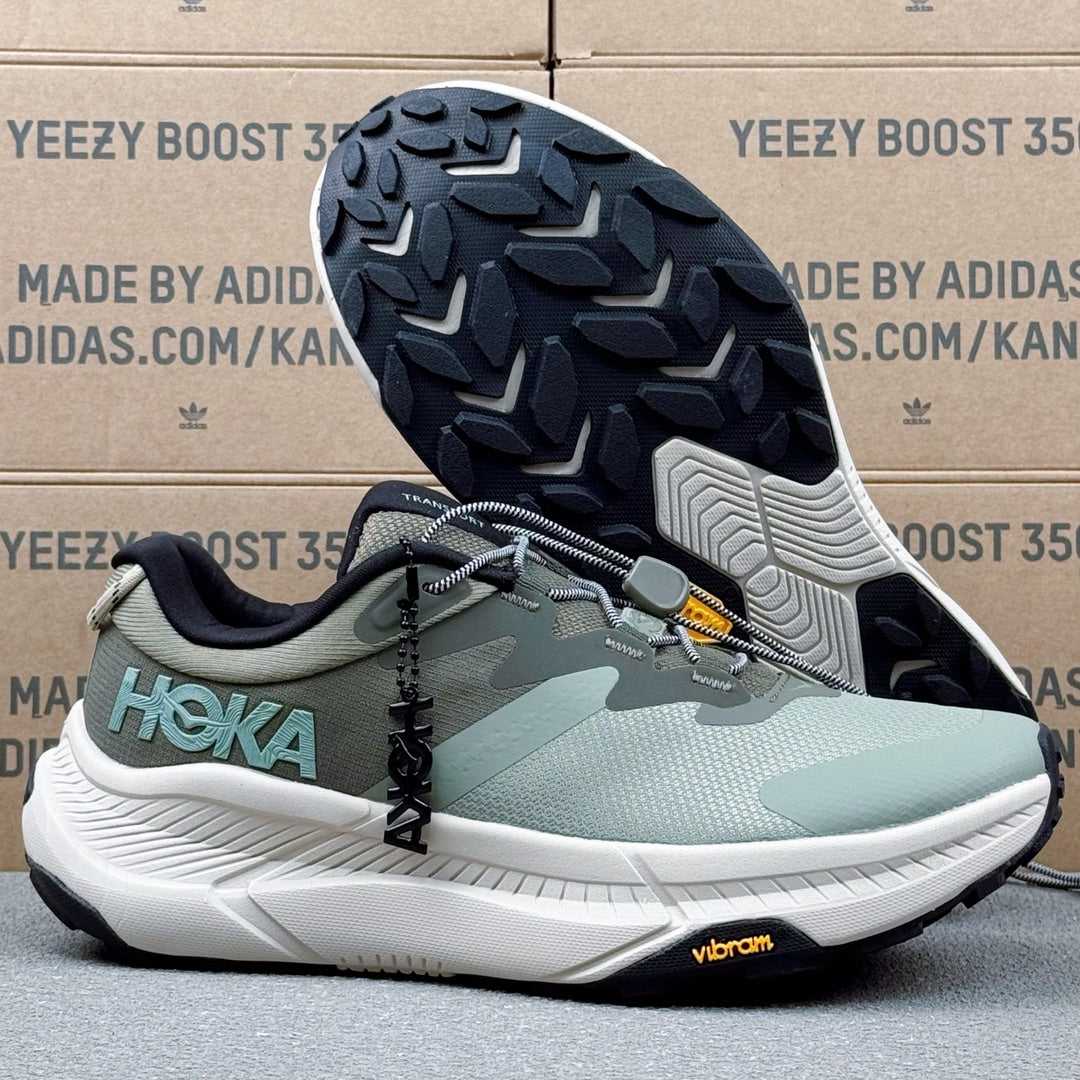 Hoka Transport Light gray-green | Olive green