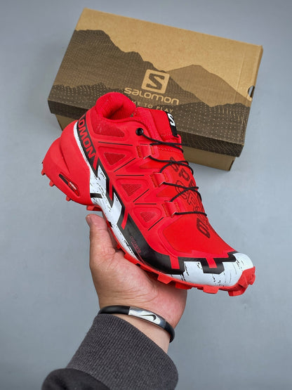 Salomon Speedcross 6 Red/White/Black