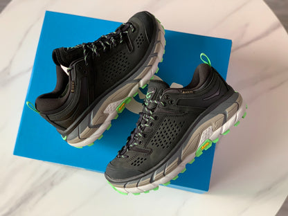 Hoka Ultra Low Gore-Tex Black | Mint Green