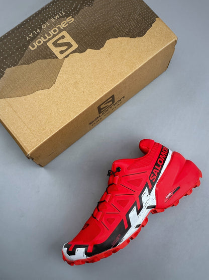 Salomon Speedcross 6 Red/White/Black