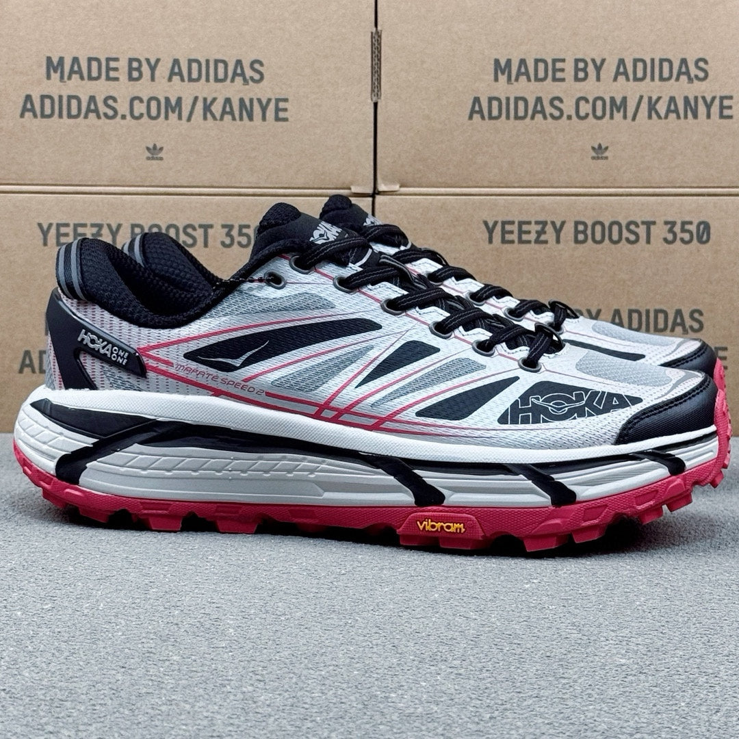 HOKA Mafate Speed 2 Black Red