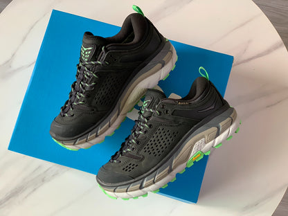 Hoka Ultra Low Gore-Tex Black | Mint Green