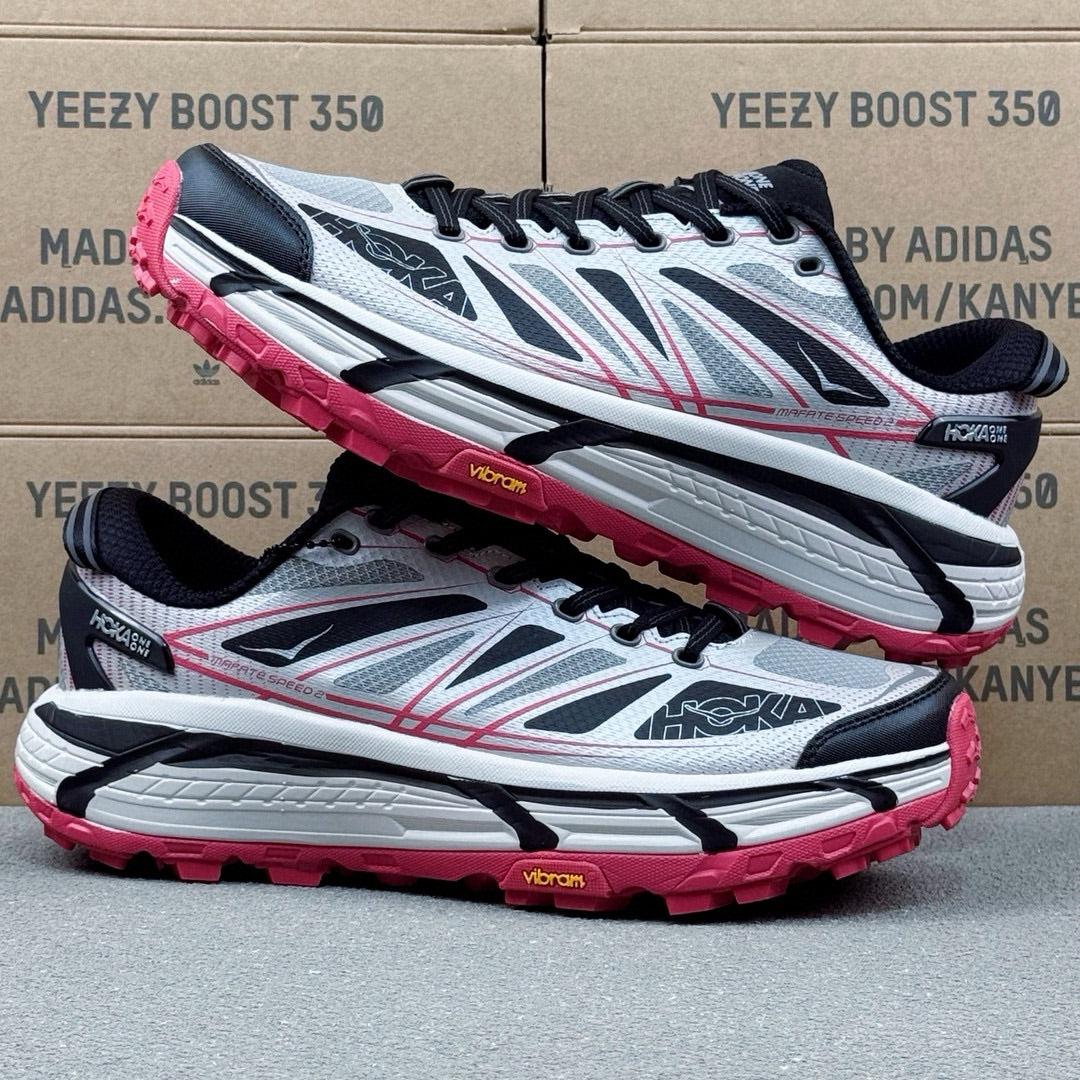 HOKA Mafate Speed 2 Black Red