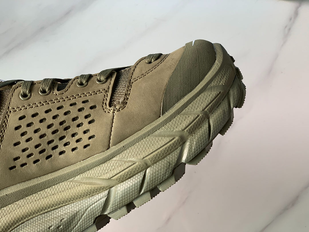 HOKA Ultra Low Gore-Tex Dark Olive Green | Light Gray Green