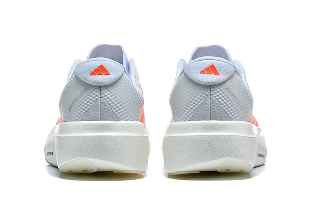 Adidas Adizero Evo SL Running Shoes in Cloud White / Solar Orange
