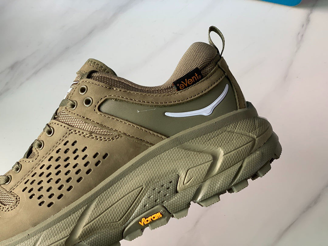HOKA Ultra Low Gore-Tex Dark Olive Green | Light Gray Green