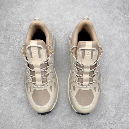 Salomon Odyssey Elmt Low Beige Vanilla Men Women Chunky Shoes