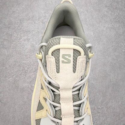 Salomon Odyssey Elmt Low Green Beige Men Women Chunky Shoes