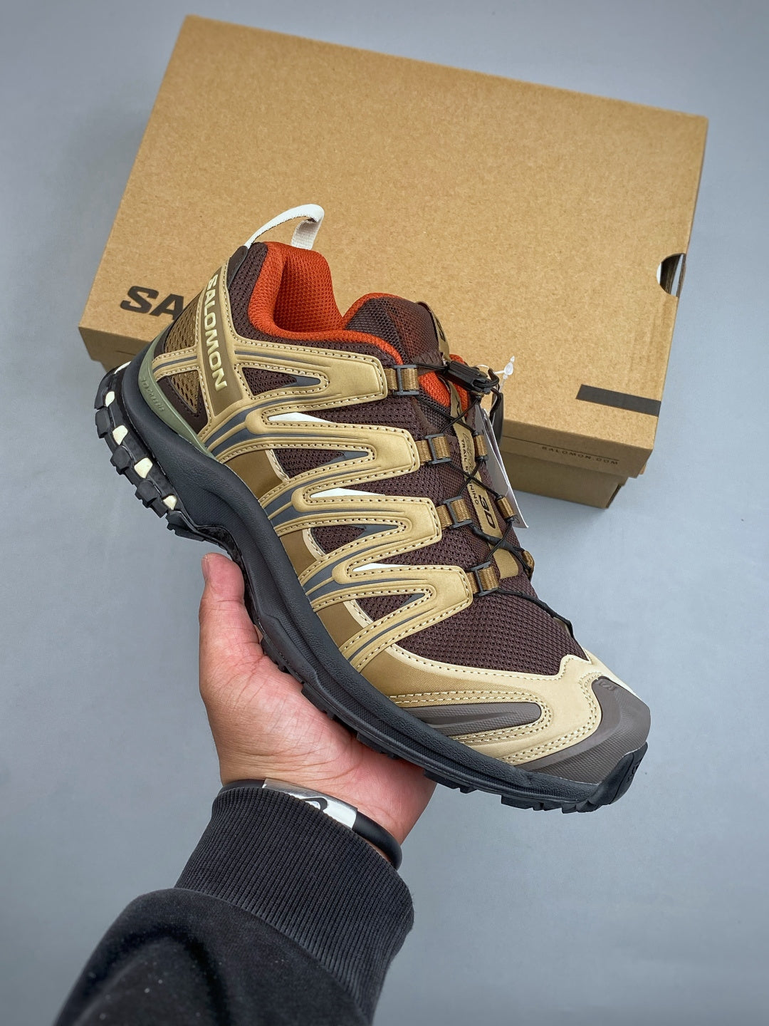 Salomon XA PRO 3D “Black Coffee Kelp”