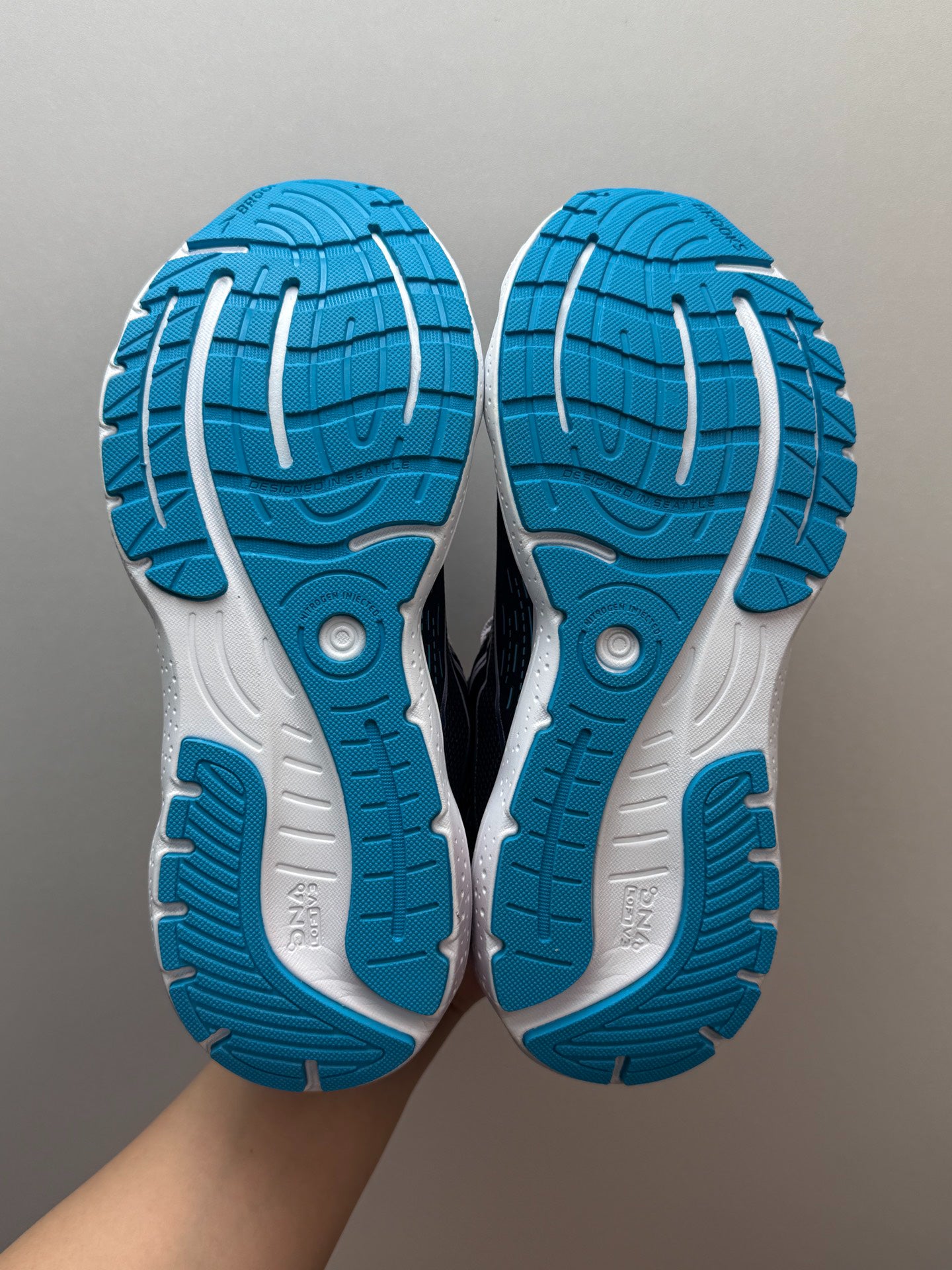 Brooks Women's Glycerin 20 Neutral Road Running Shoes (Peacoat/Ocean/Pastel Lilac)