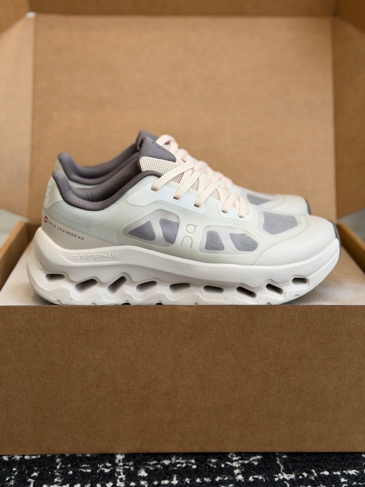 On Cloudtilt Remix Ivory Smoke Soft Neutral All-Day Comfort Cloud Foam Walking Sneakers