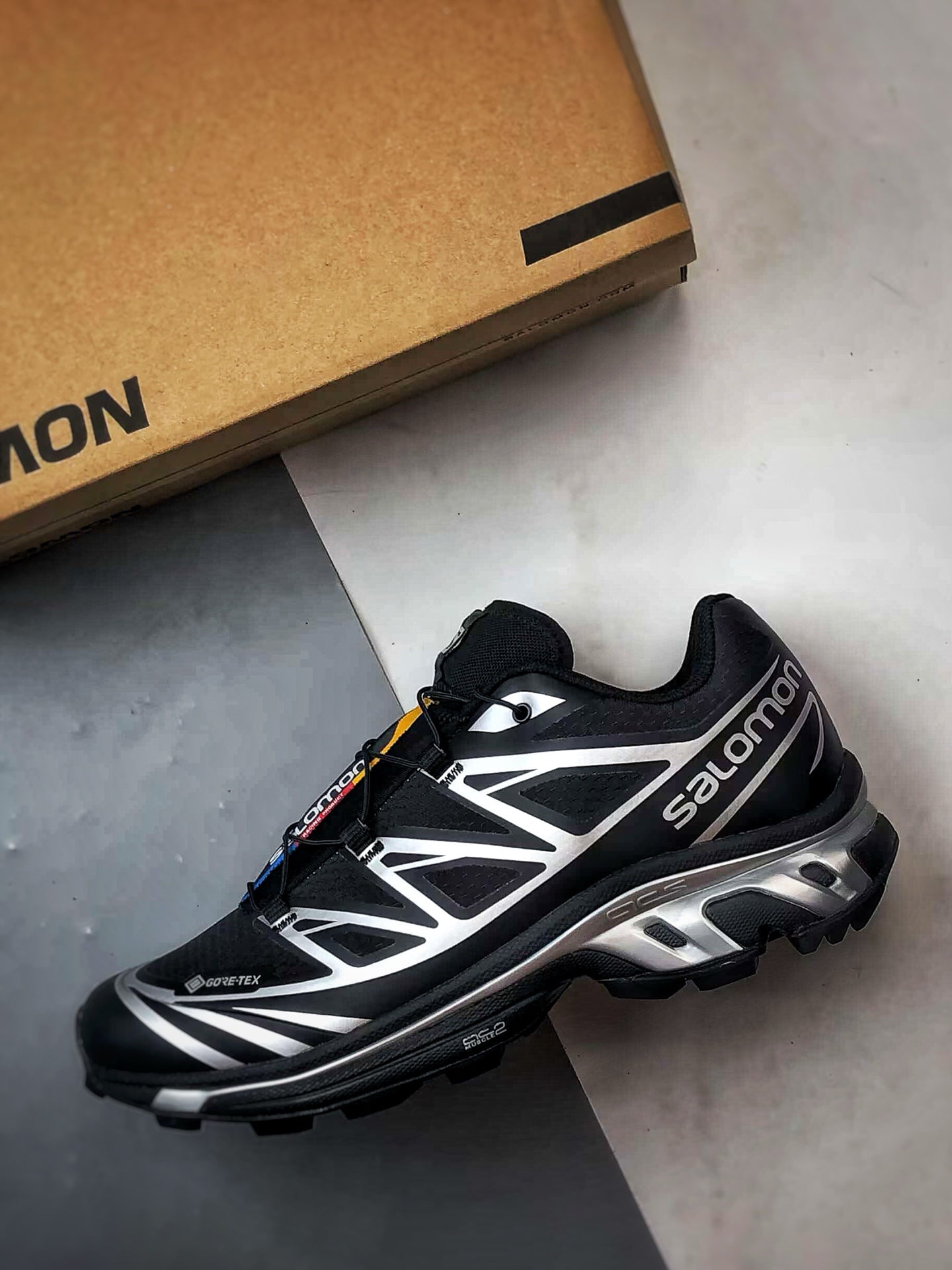 Salomon XT-6 GORE-TEX 'Black Silver'