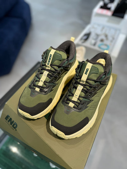 HOKA Kaha Low GORE-TEX Elite Terrain System Military Green