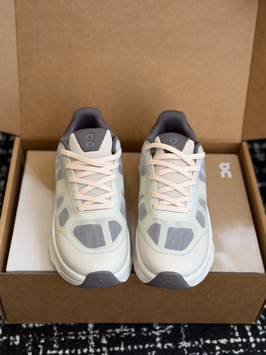 On Cloudtilt Remix Ivory Smoke Soft Neutral All-Day Comfort Cloud Foam Walking Sneakers