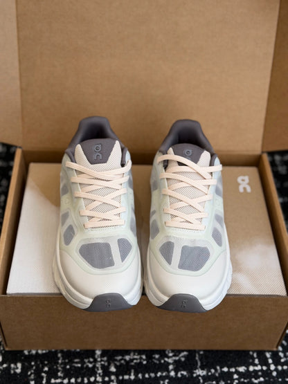 On Cloudtilt Remix Ivory Smoke Soft Neutral All-Day Comfort Cloud Foam Walking Sneakers