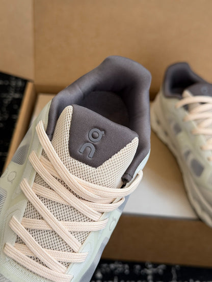 On Cloudtilt Remix Ivory Smoke Soft Neutral All-Day Comfort Cloud Foam Walking Sneakers