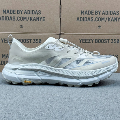 Hoka Mafate Speed 4 Khaki | White