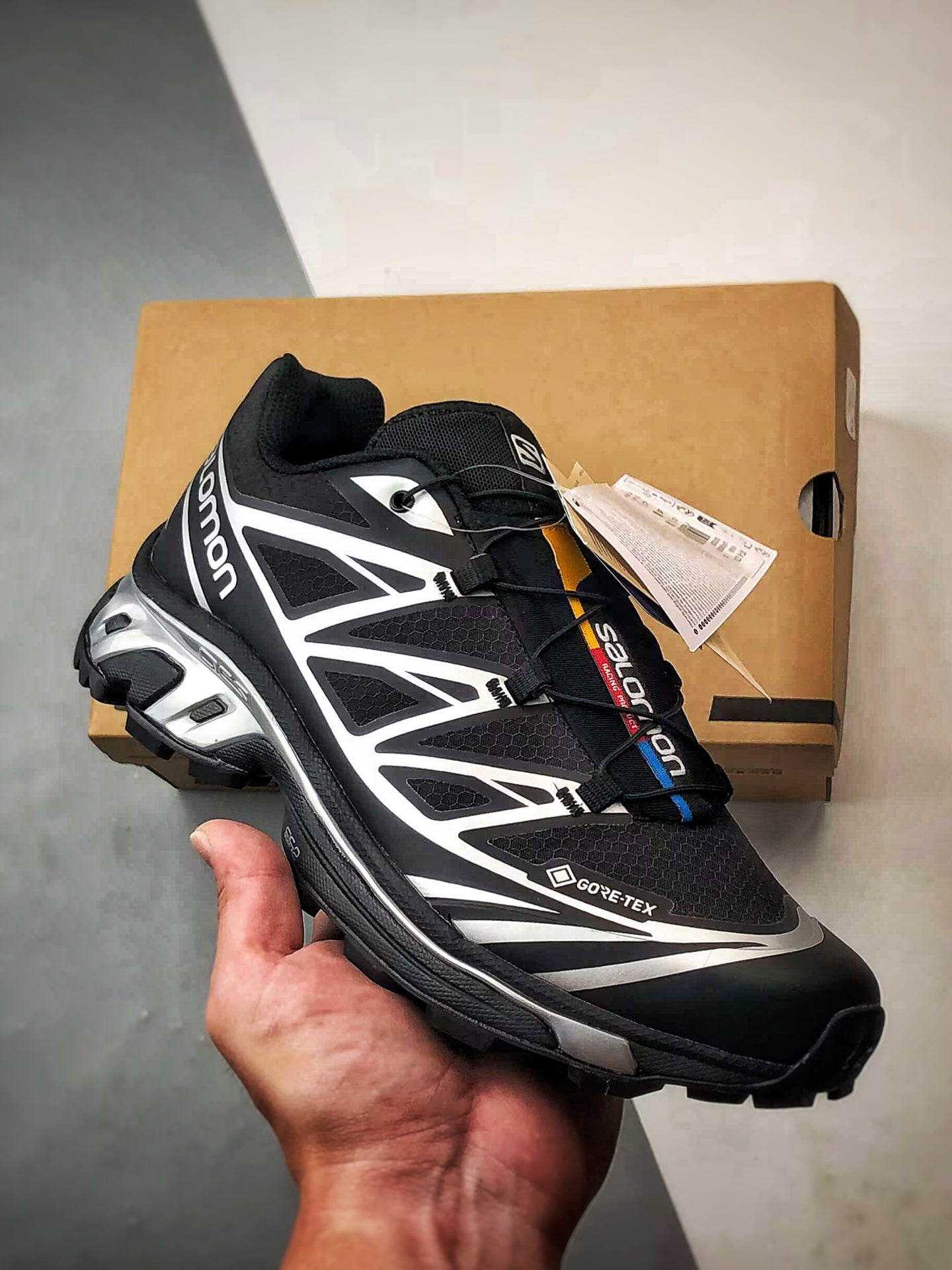 Salomon XT-6 GORE-TEX 'Black Silver'