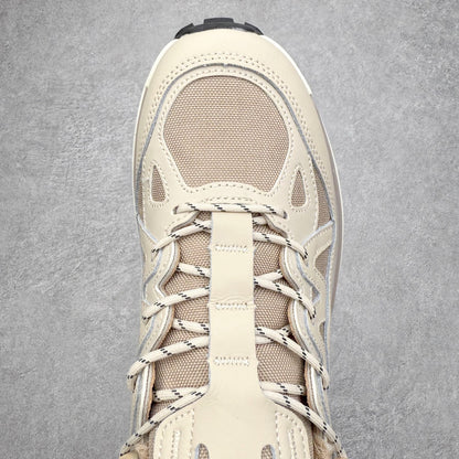 Salomon Odyssey Elmt Low Beige Vanilla Men Women Chunky Shoes