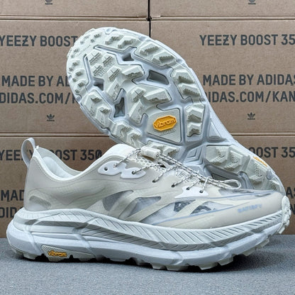 Hoka Mafate Speed 4 Khaki | White