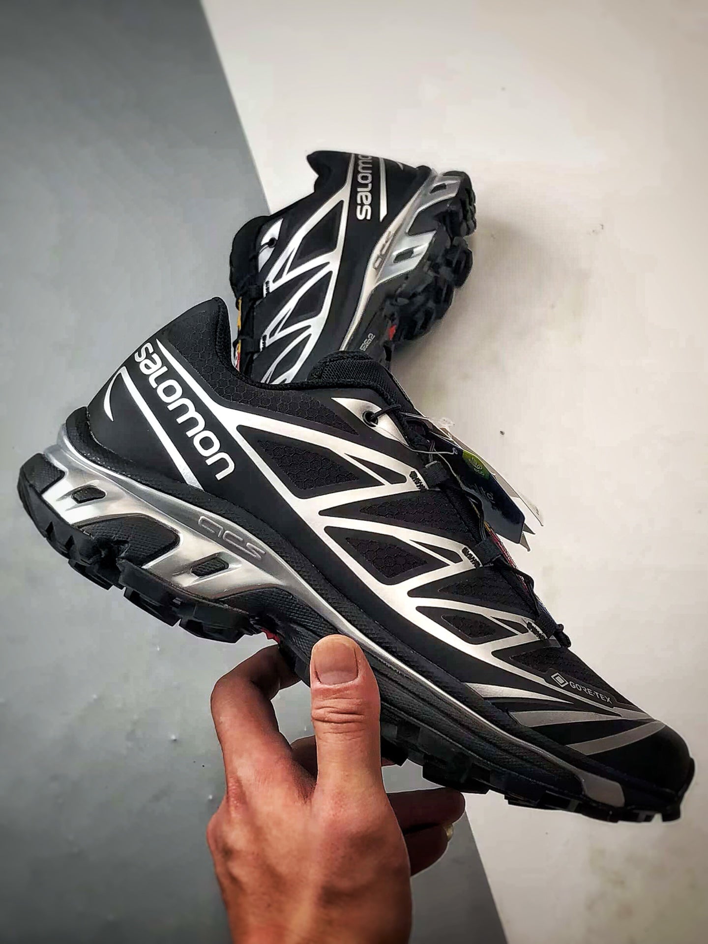 Salomon XT-6 GORE-TEX 'Black Silver'