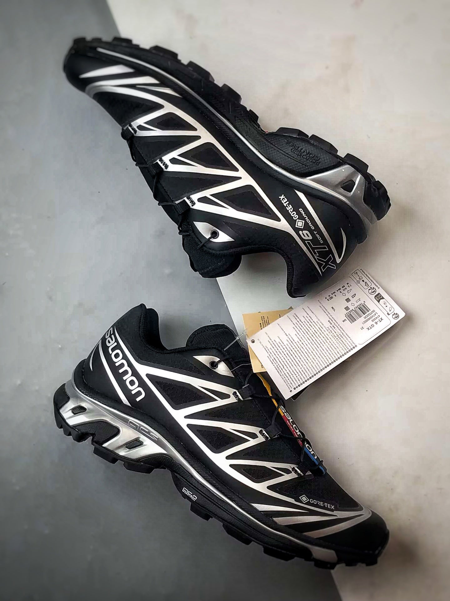 Salomon XT-6 GORE-TEX 'Black Silver'