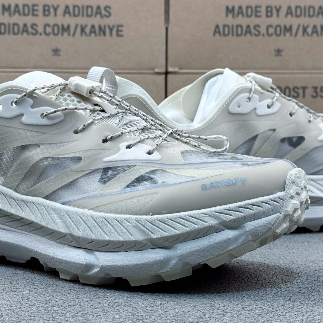 Hoka Mafate Speed 4 Khaki | White