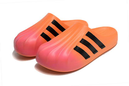 Adidas Originals AdiFOM Superstar Mule "Orange Pink Gradient" Slip-On Sandals