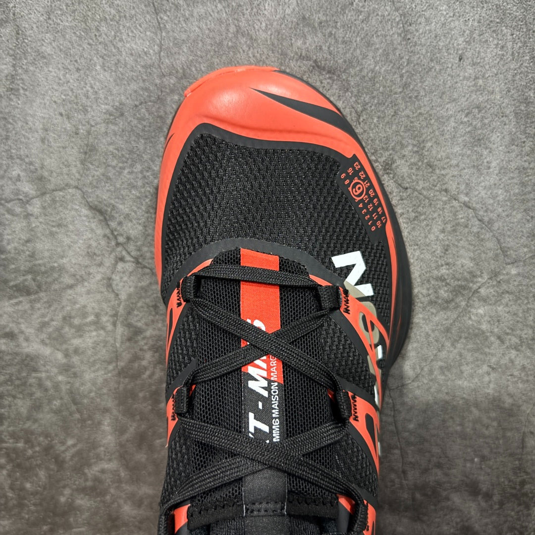 Salomon XT-MM6 x MM6 Maison Margiela Black Red Unisex Sneakers