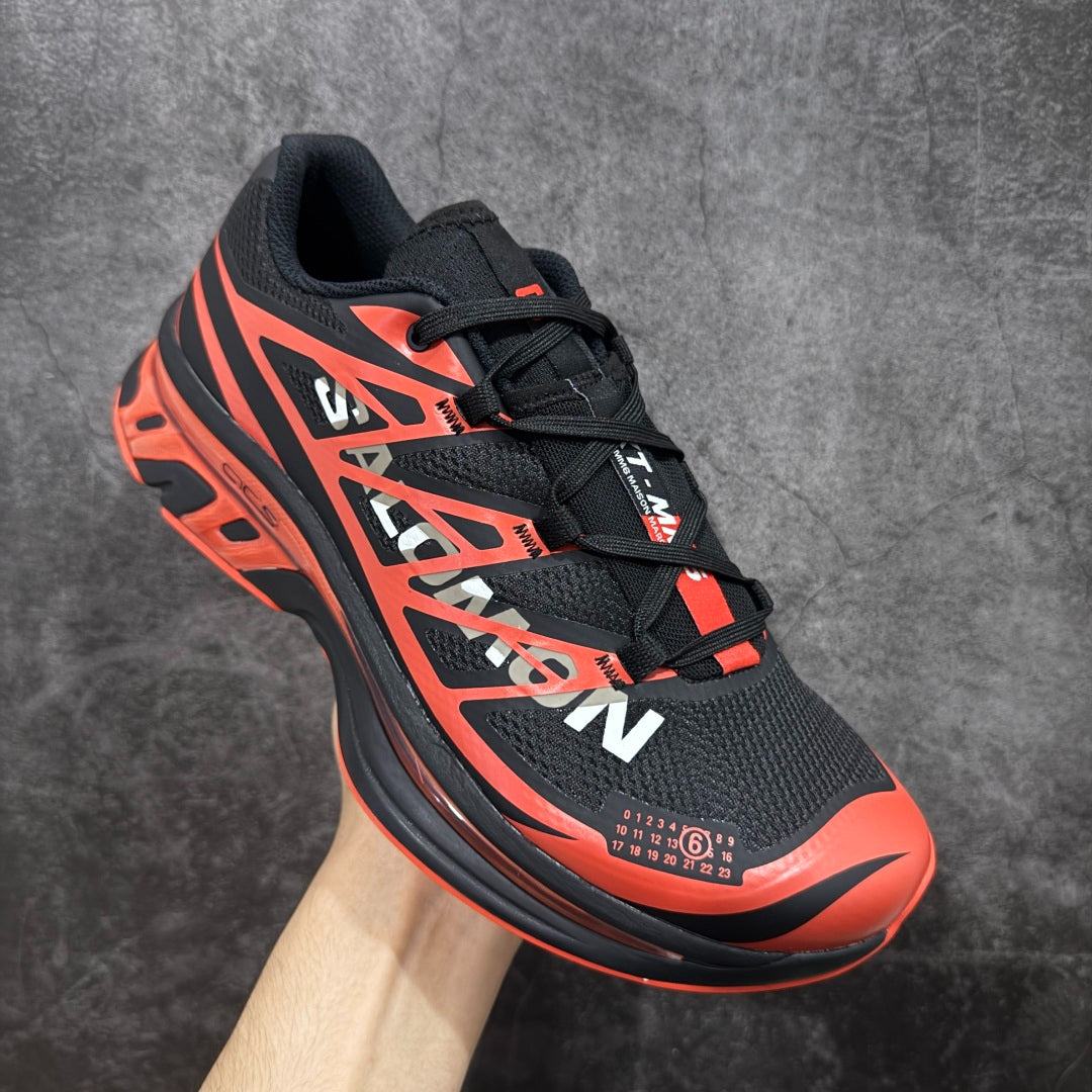 Salomon XT-MM6 x MM6 Maison Margiela Black Red Unisex Sneakers