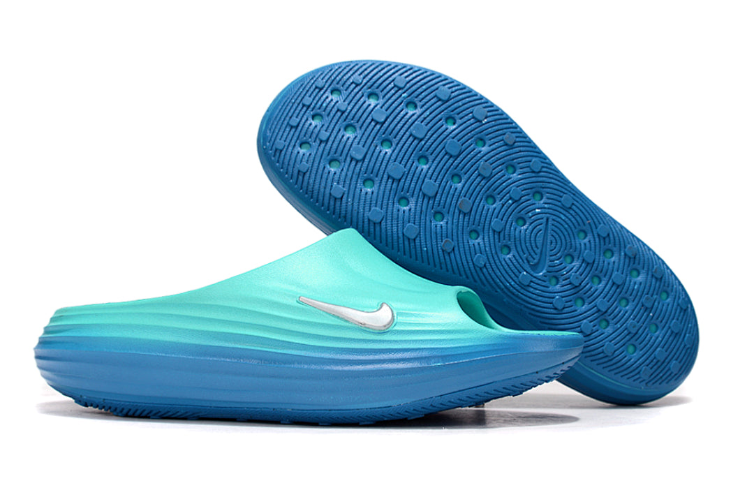 Nike ReactX Rejuven8 Slide Men's Sandals - Teal/Blue Gradient (HV4479-401)