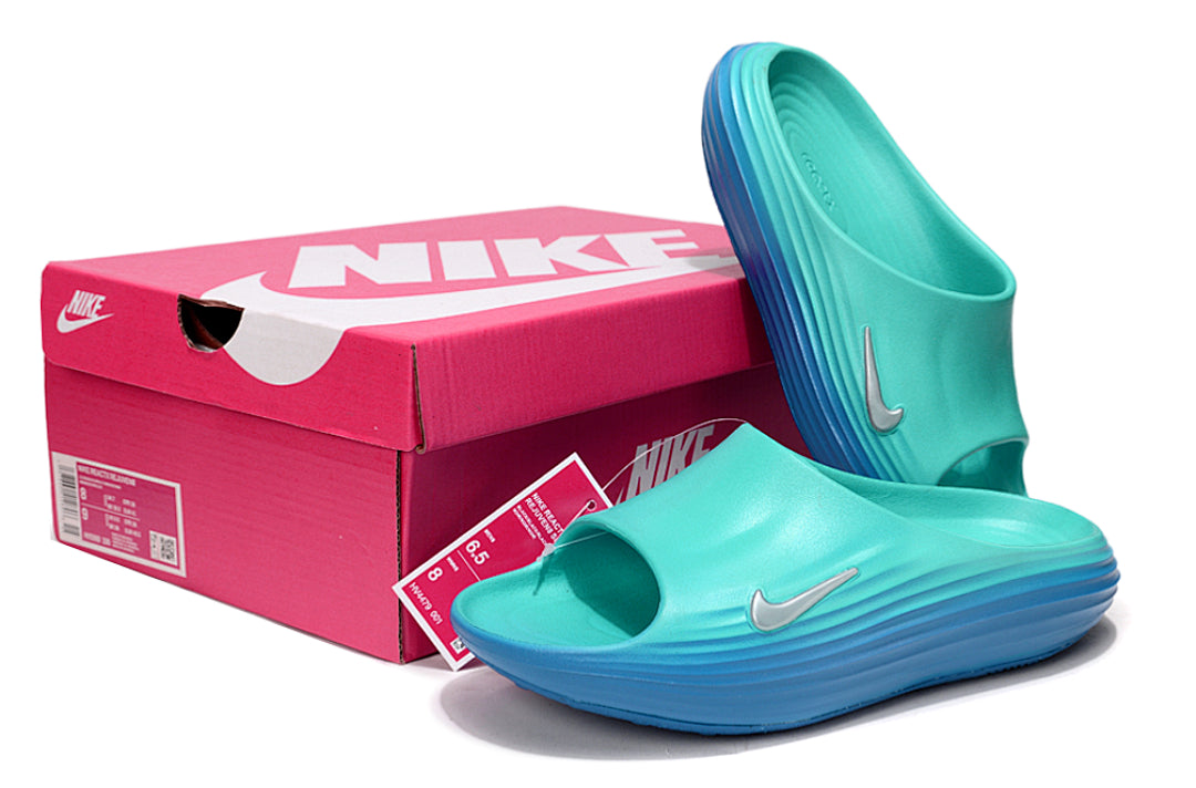 Nike ReactX Rejuven8 Slide Men's Sandals - Teal/Blue Gradient (HV4479-401)