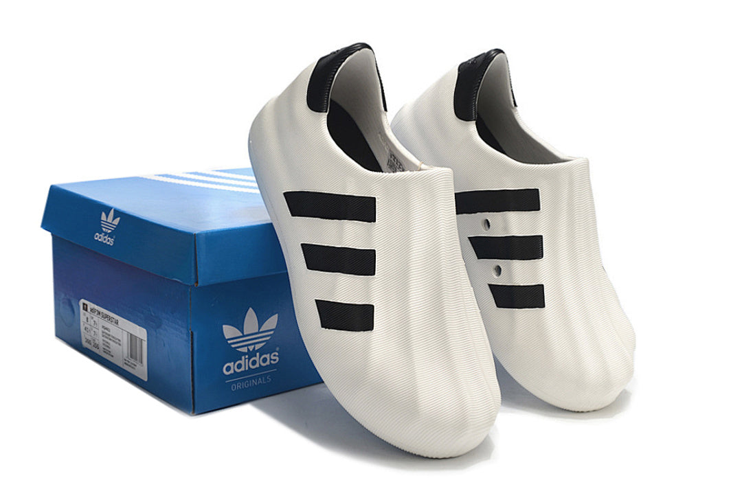 Adidas Originals AdiFOM Superstar "Core White/Core Black" Slip-On Shoes