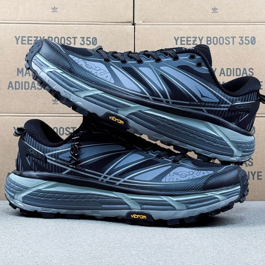 HOKA Mafate Speed 2 Light gray|blue