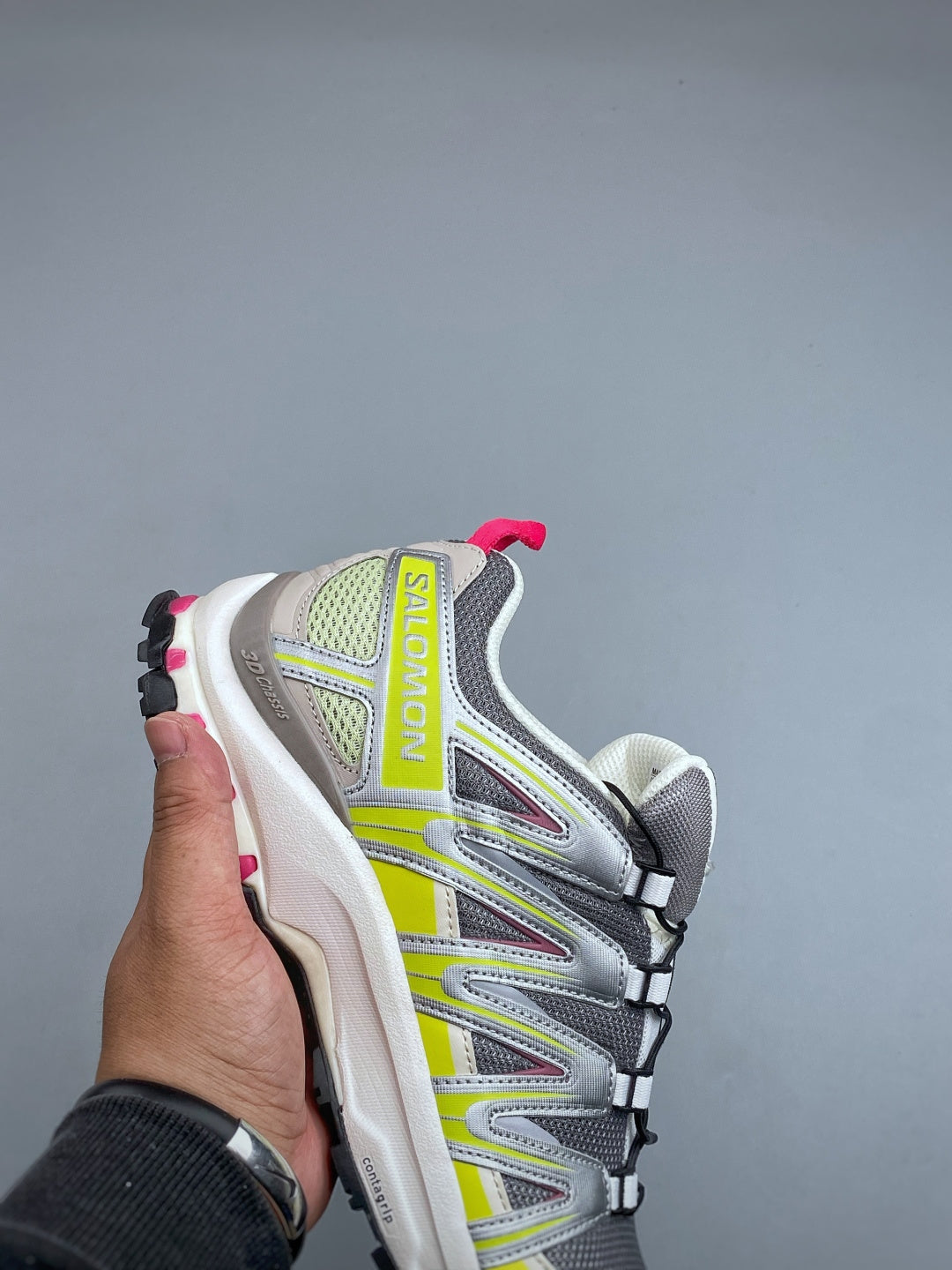 Salomon XA Pro 3D Grey/Yellow/Pink
