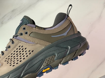 Hoka Ultra Low Gore-Tex Oatmeal Brown | Light Purple