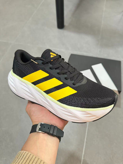 Adidas Galaxy 7 (Black / Yellow / White colorway)