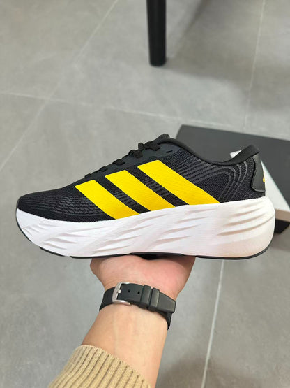 Adidas Galaxy 7 (Black / Yellow / White colorway)