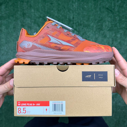 Altra Lone Peak 7 Orange Camo Zero Drop Breathable Trail Running Sneakers
