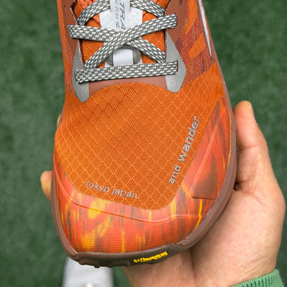 Altra Lone Peak 7 Orange Camo Zero Drop Breathable Trail Running Sneakers