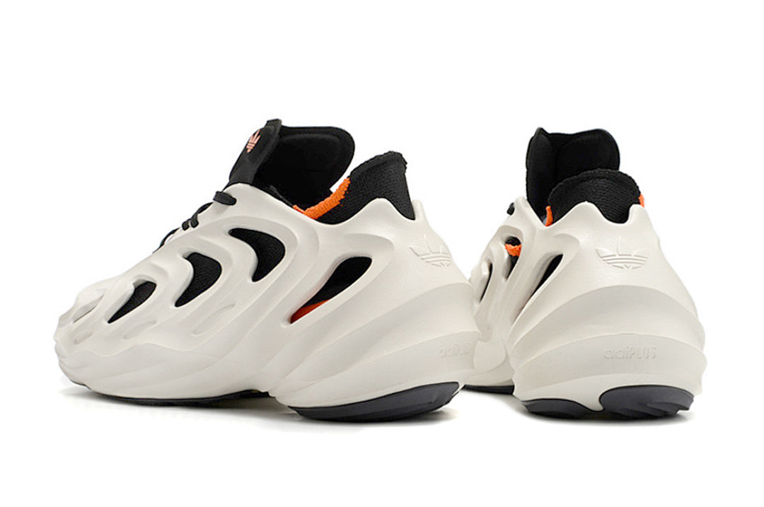 Adidas Originals AdiFOM Q "Off-White/Black/Orange" Sneakers