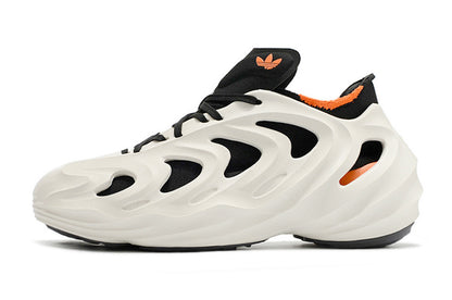 Adidas Originals AdiFOM Q "Off-White/Black/Orange" Sneakers