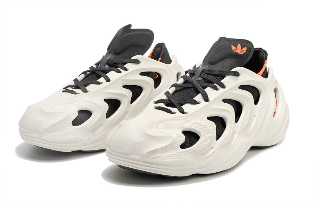 Adidas Originals AdiFOM Q "Off-White/Black/Orange" Sneakers